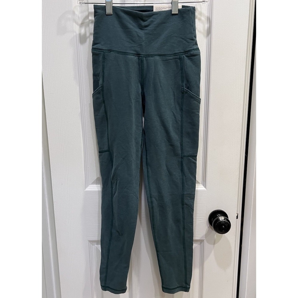 American Eagle Size XS THE EVERYTHING POCKET LEGGING Green New With Tags
